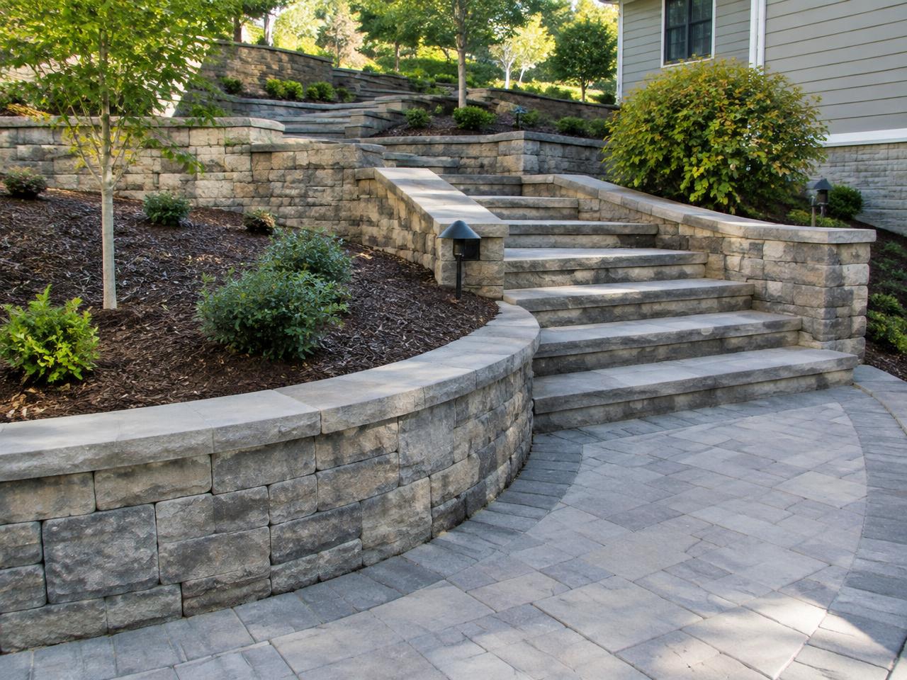 Hardscapes in Atlanta by Heredity Masonry