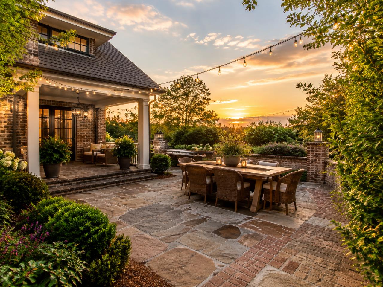 Patios in Atlanta by Heredity Masonry